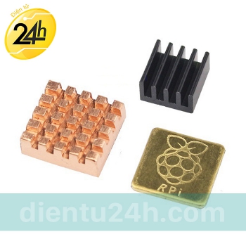 Bộ 3 Tản Nhiệt Raspberry Pi 3 Heatsink ?>