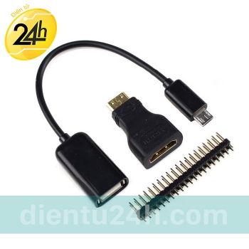  HDMI USB GPIO Adapter Raspberry Pi Zero
