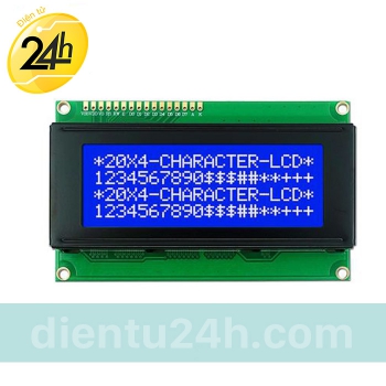 LCD 20x4 Xanh Dương
