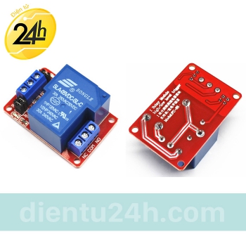 Mạch 1 Relay 12V Chọn Mức Kích Cao Thấp ?>