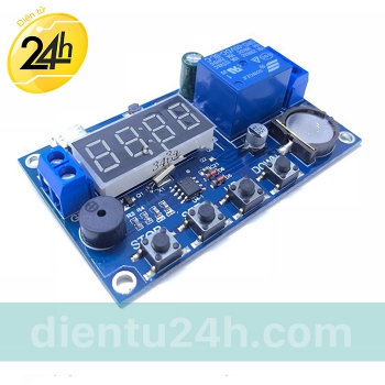 Mạch Relay Timer Hẹn Giờ Bật Tắt Thiết Bị 12V ?>